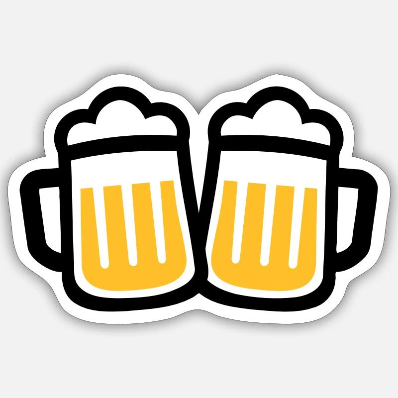 Bière Sticker taille S (10 x 10 cm)