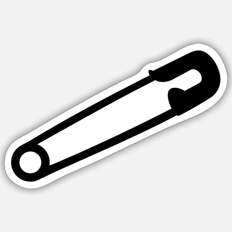 Épingle de nourrice Sticker taille S (10 x 10 cm)