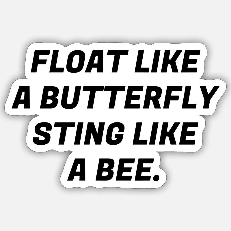 Boxing - Boxer - Boxe - Boxen - Ali - Fighter Sticker size S (10 x 10 cm)