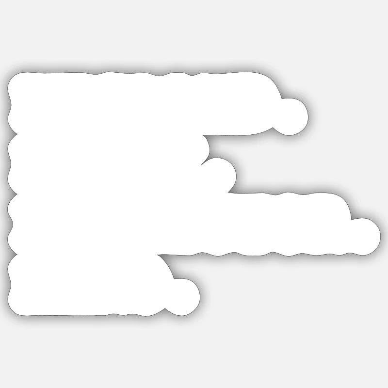 Sticker Größe S (10 x 10 cm) - 