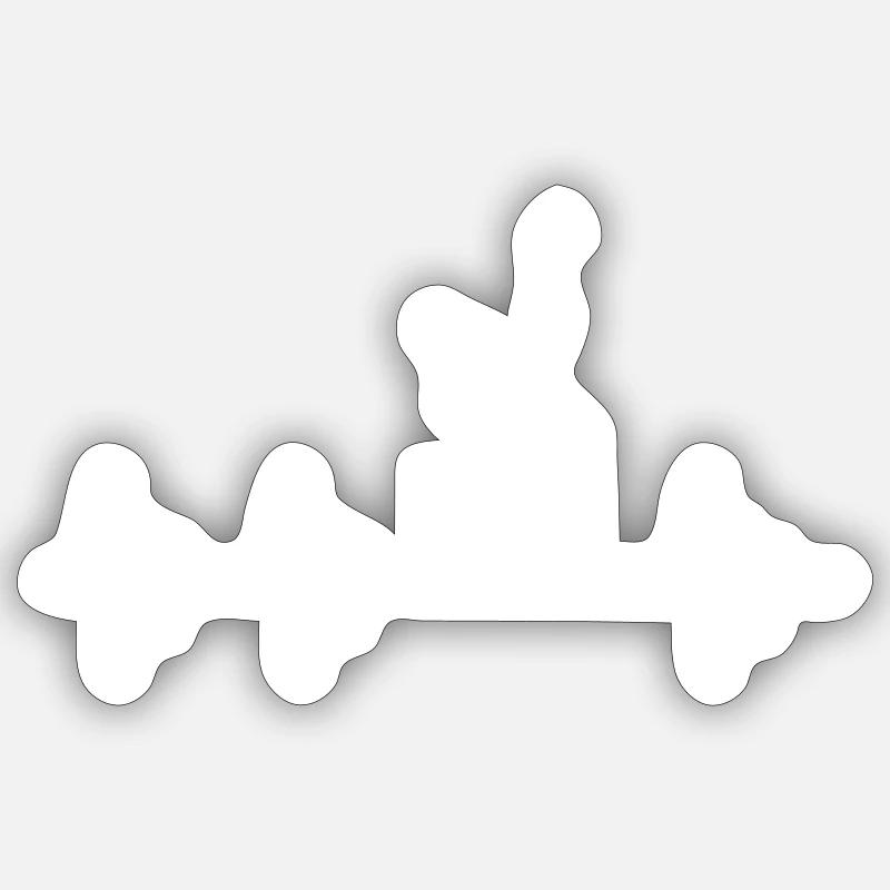 Sticker taille S (10 x 10 cm) - 