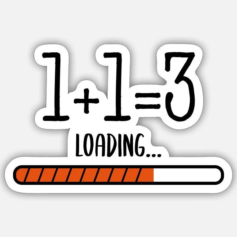 Baby loading Sticker Größe S (10 x 10 cm)