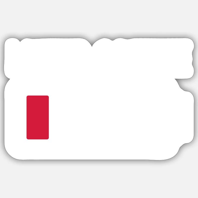 coffee - Sticker size S (10 x 10 cm) - white matte