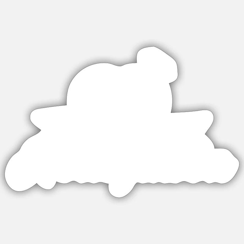 Sticker taille S (10 x 10 cm) - 