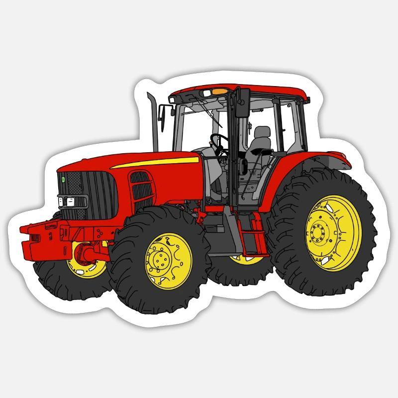 Tractor Sticker size S (10 x 10 cm)