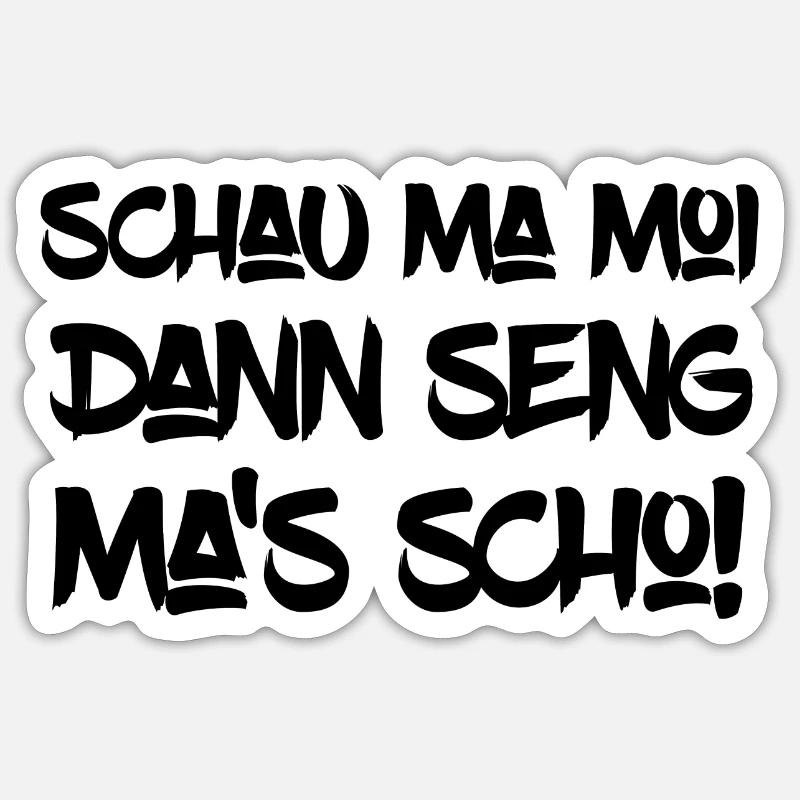 Sticker taille S (10 x 10 cm) - 