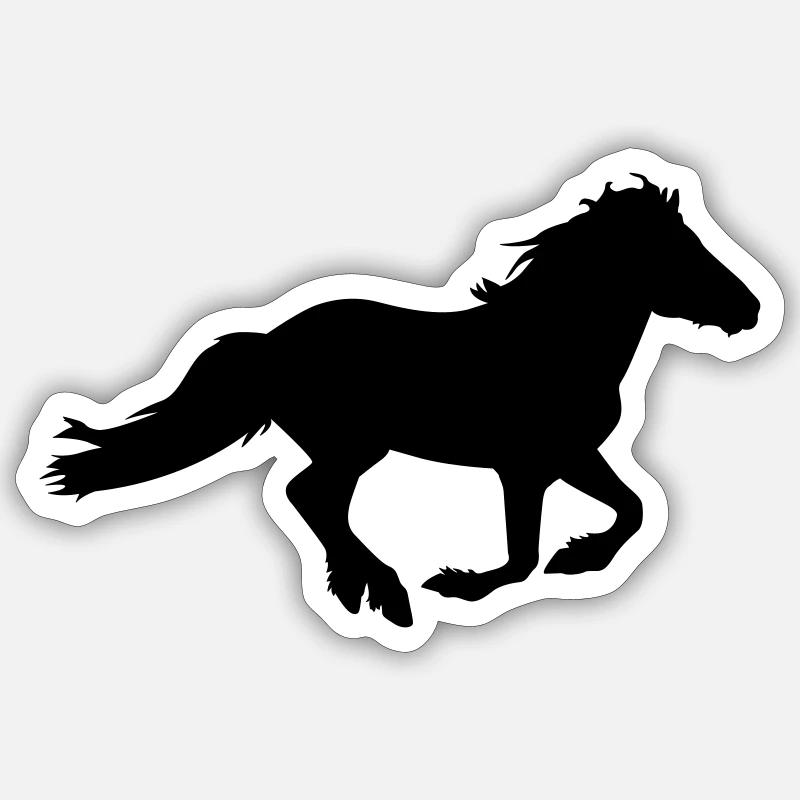 Isländer Express Sticker Größe S (10 x 10 cm)