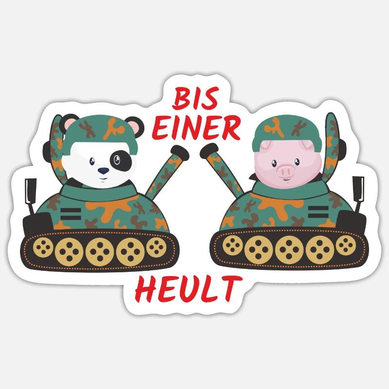 Sticker Größe S (10 x 10 cm) - 