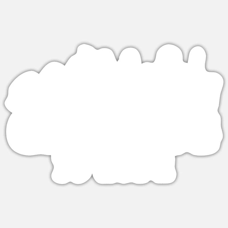 Gaming Gamer Evolution Gift - Sticker size S (10 x 10 cm) - white matte