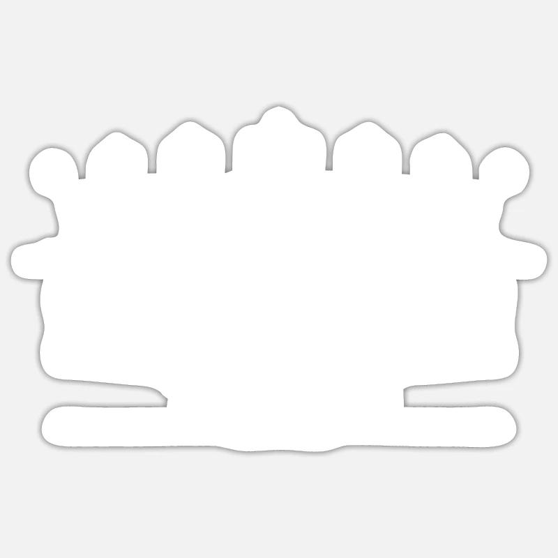 Rosalyn - Sticker taille S (10 x 10 cm) - blanc mat