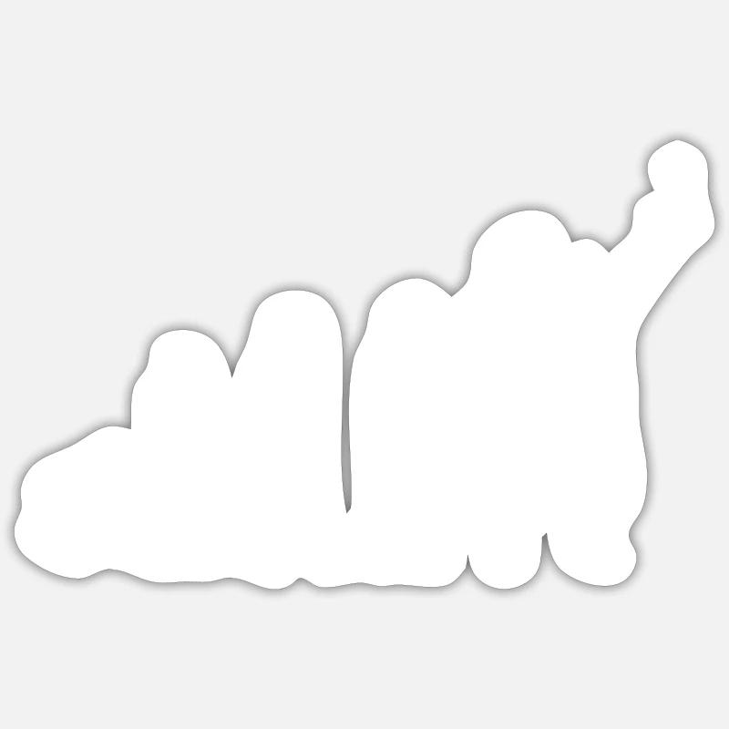 Sticker taille S (10 x 10 cm) - 