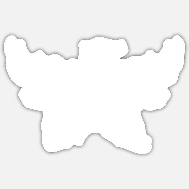 Spartans - Sticker size S (10 x 10 cm) - white matte