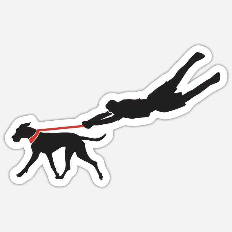 Dane Training Sticker size S (10 x 10 cm)