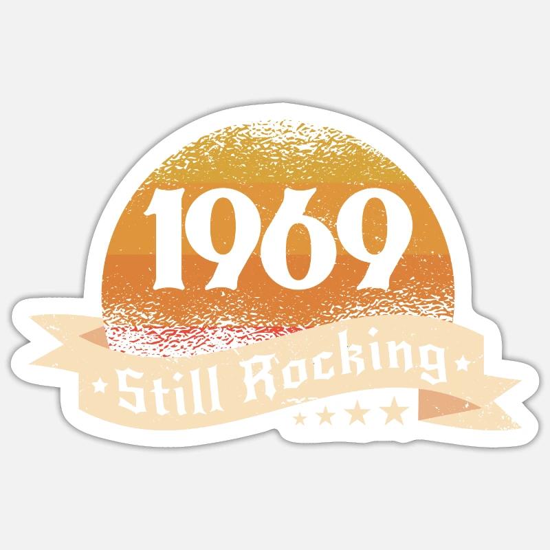 1969 Sticker size S (10 x 10 cm)
