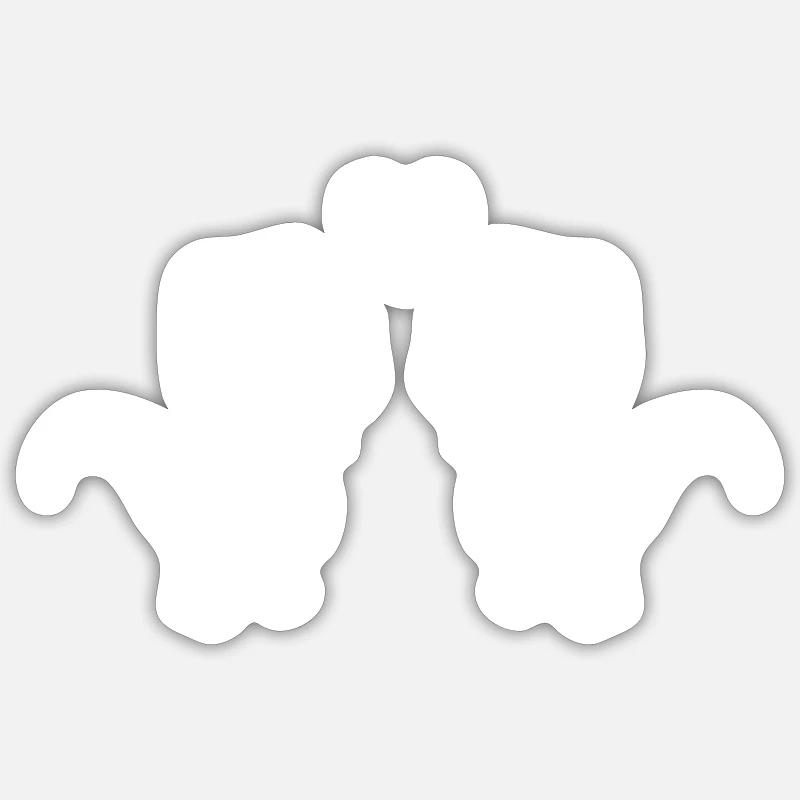 Sticker Größe S (10 x 10 cm) - 