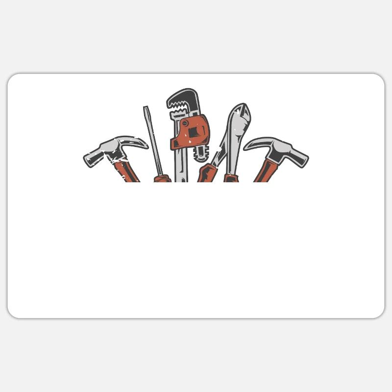 Mr. Fix it Sticker size S (10 x 10 cm)