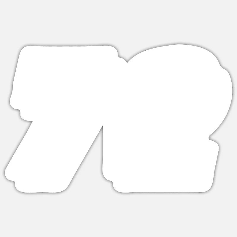 Sticker taille S (10 x 10 cm) - 