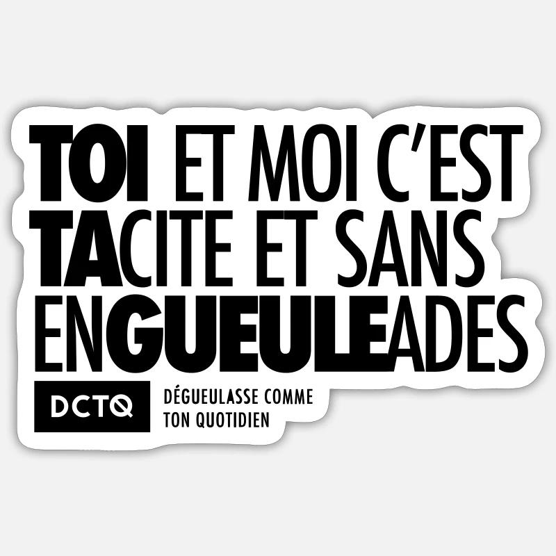 Sticker taille S (10 x 10 cm) - 