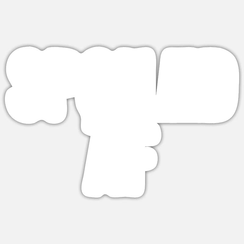 AF gâté Sticker taille S (10 x 10 cm)