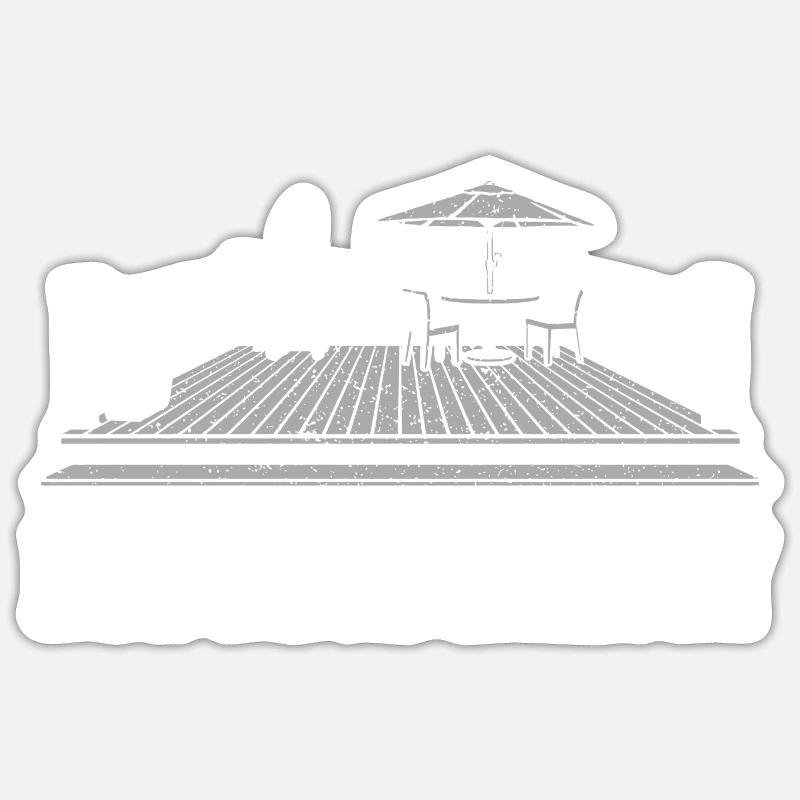 Graphique Big Deck Energy Sticker taille S (10 x 10 cm)