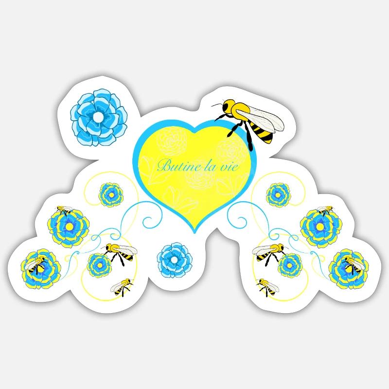 Sticker taille S (10 x 10 cm) - 