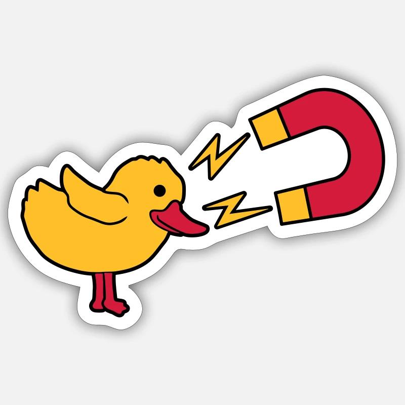 Chick Magnet Womanizer Logo - Sticker size S (10 x 10 cm) - white matte