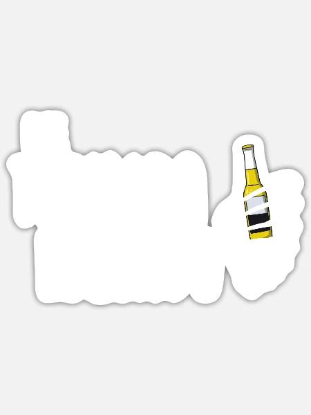 Die Tornado Legende - Sticker Größe S (10 x 10 cm) - Mattweiß