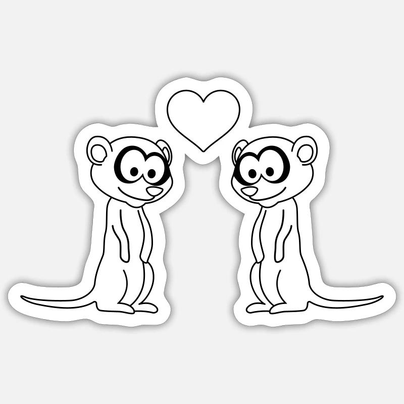 Sticker Größe S (10 x 10 cm) - 