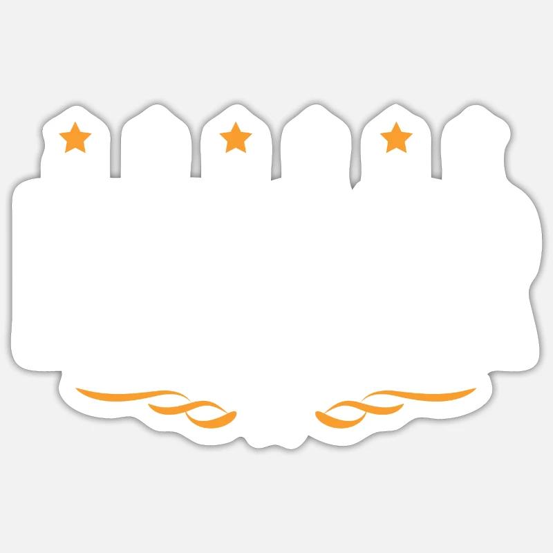 Lehrer Beruf - Sticker Größe S (10 x 10 cm) - Mattweiß