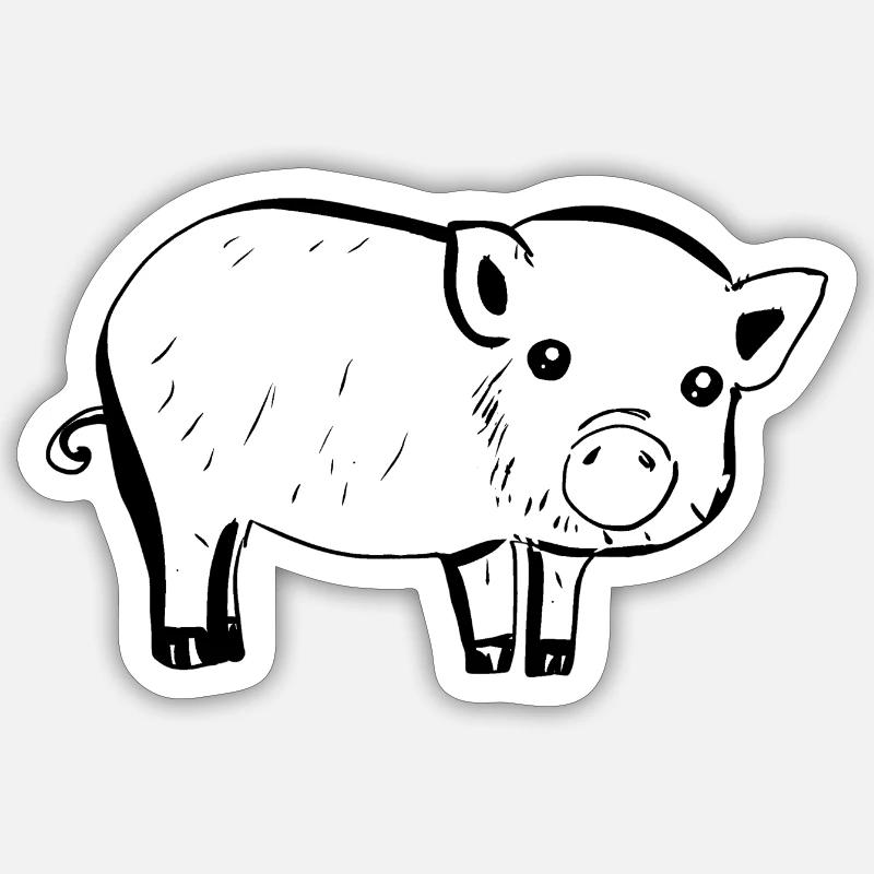 Sticker taille S (10 x 10 cm) - 
