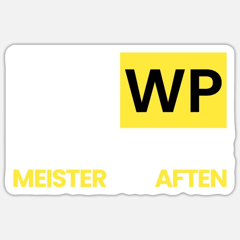 gg wp, false championships - Sticker size S (10 x 10 cm) - white matte