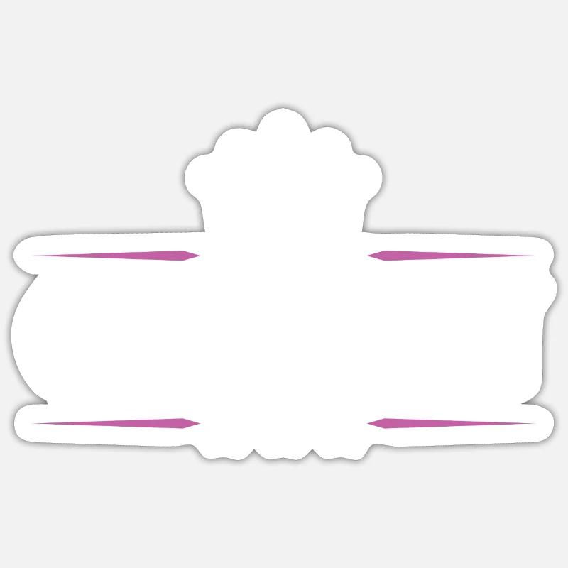 Quentin - Sticker size S (10 x 10 cm) - white matte