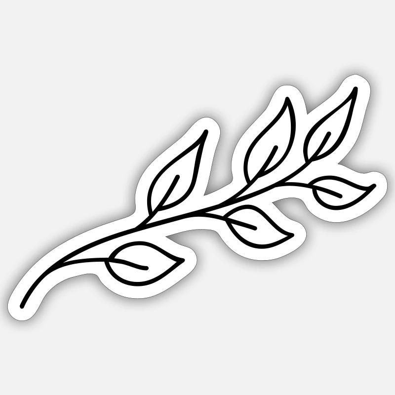 Ornament Dekoration Geschenkidee Sticker Größe S (10 x 10 cm)