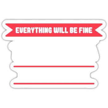 Theresa Name Spruch für stolze Theresas - Sticker Größe S (10 x 10 cm) - Mattweiß - Vorne