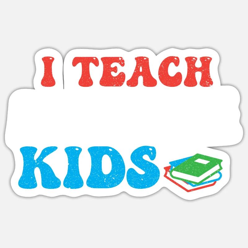 Enseignant Enseignant Enseignant école primaire Enseignant d’école Sticker taille S (10 x 10 cm)