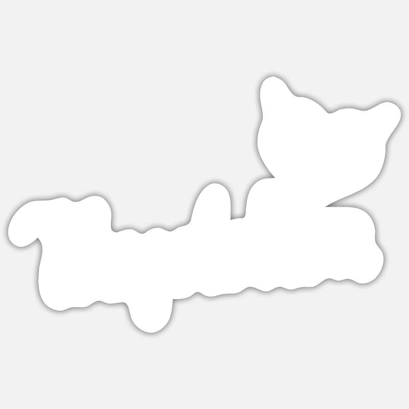 Teufelchen mit Herz Devil Sticker Größe S (10 x 10 cm)