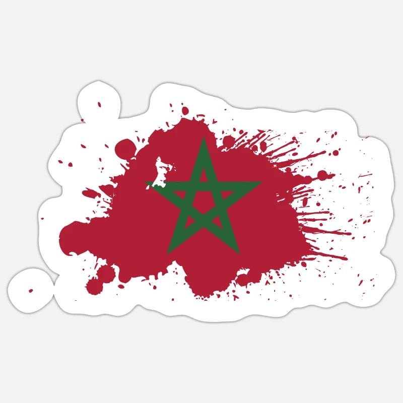 Maroc Sticker size S (10 x 10 cm)