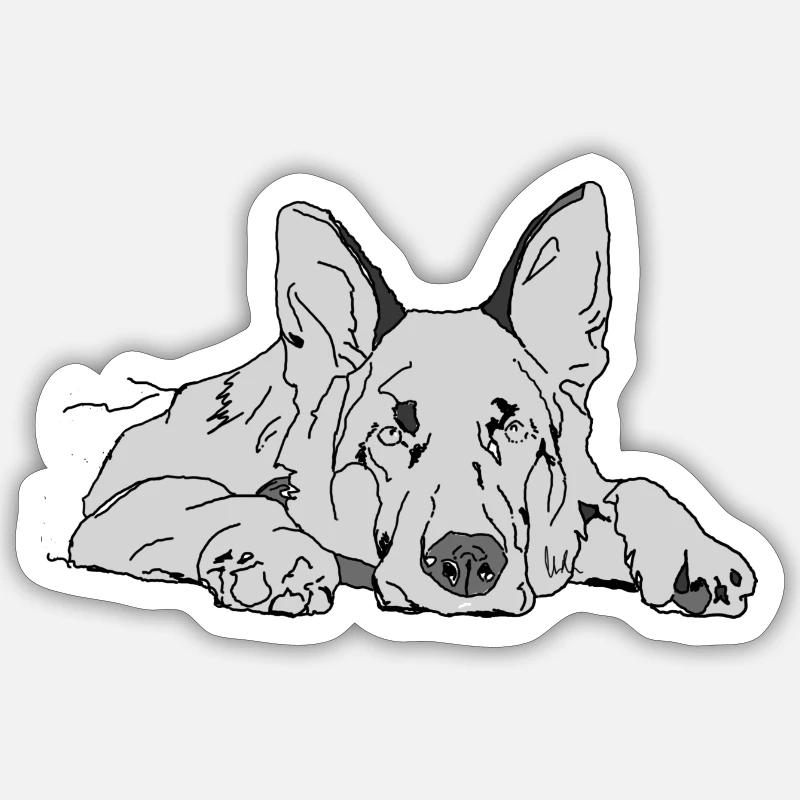 Sticker Größe S (10 x 10 cm) - 