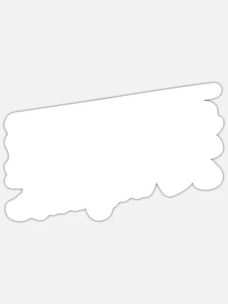 Miesbach - Lieblingsort mit Stadtnamen - Sticker Größe S (10 x 10 cm) - Mattweiß