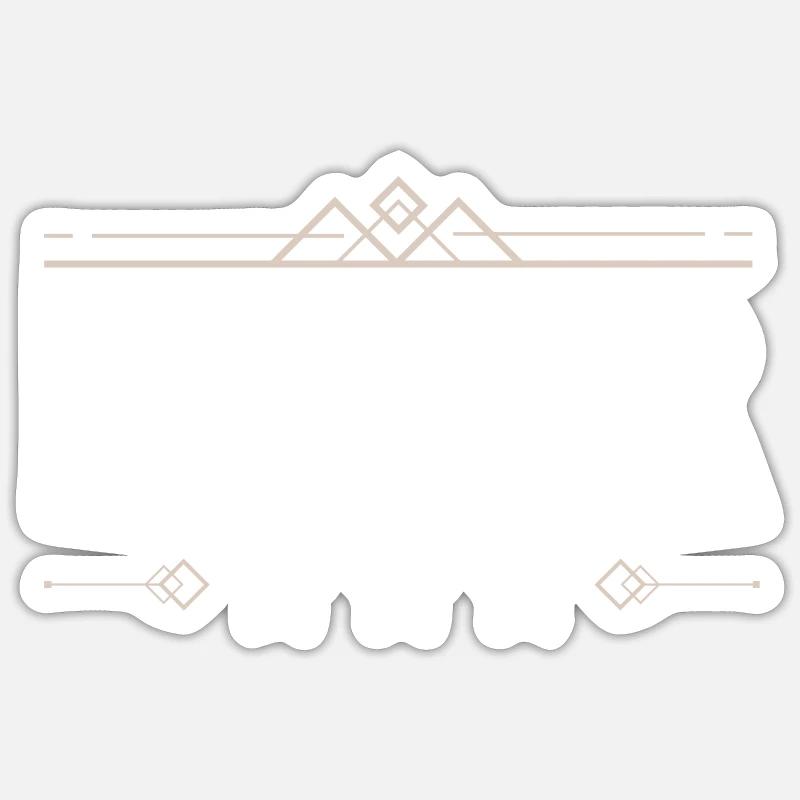 Lehrer Beruf Sticker Größe S (10 x 10 cm)