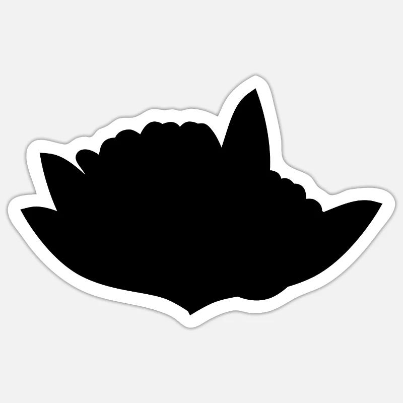 Seashells - Sticker size S (10 x 10 cm) - white matte