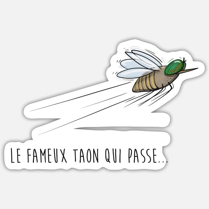 Sticker taille S (10 x 10 cm) - 