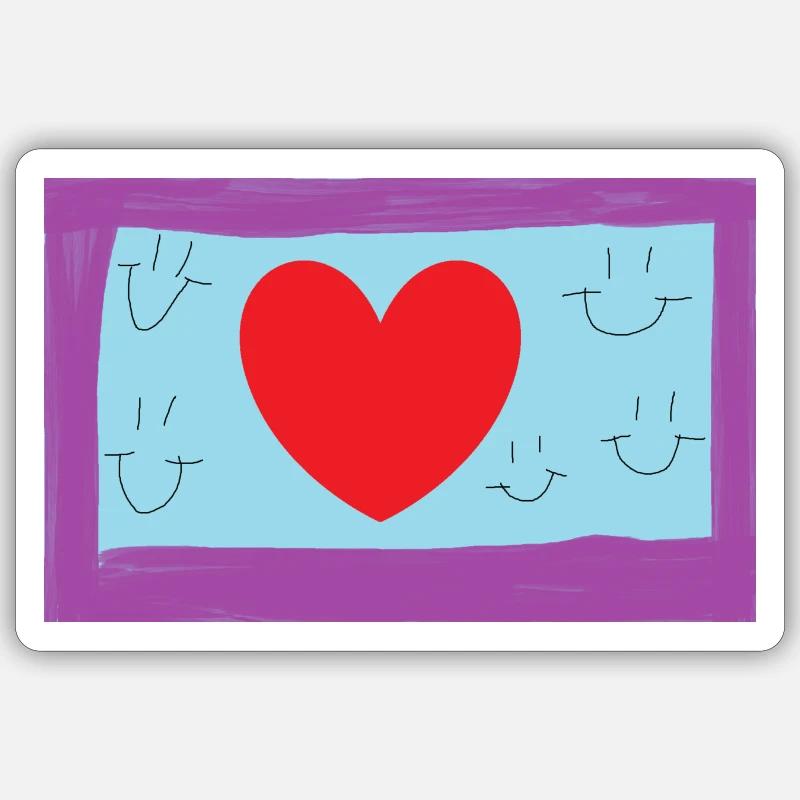 Sticker Größe S (10 x 10 cm) -