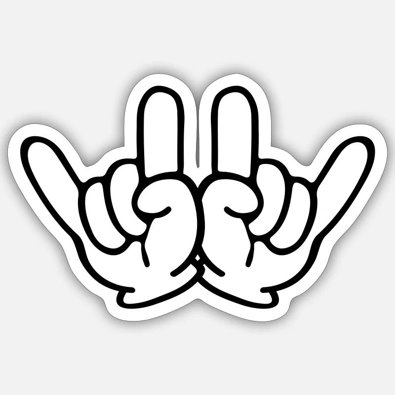 Sticker taille S (10 x 10 cm) - 