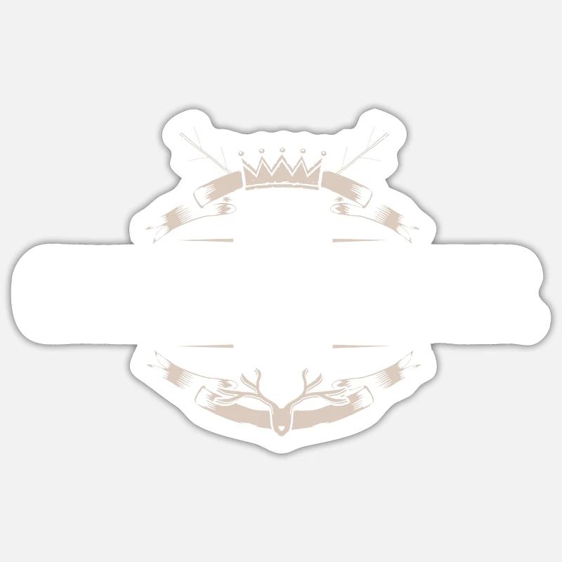 Gerüstbauer Beruf - Sticker Größe S (10 x 10 cm) - Mattweiß