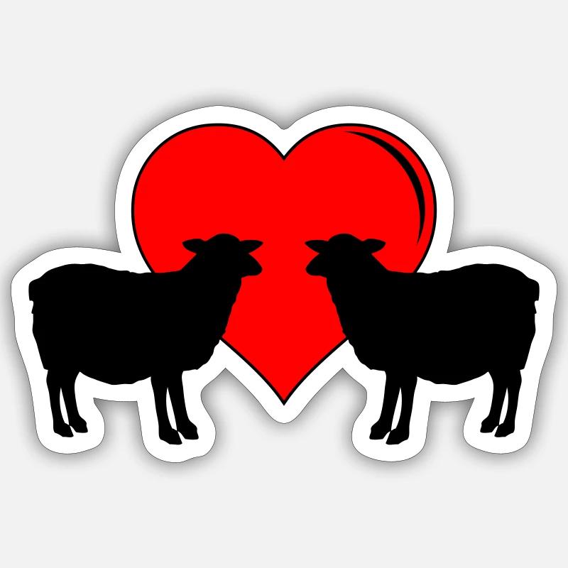 Sticker Größe S (10 x 10 cm) - 