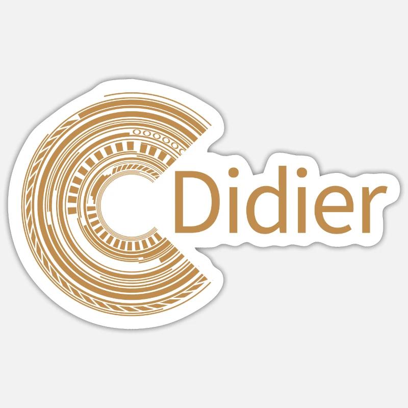 Pour Didier - Sticker taille S (10 x 10 cm) - blanc mat