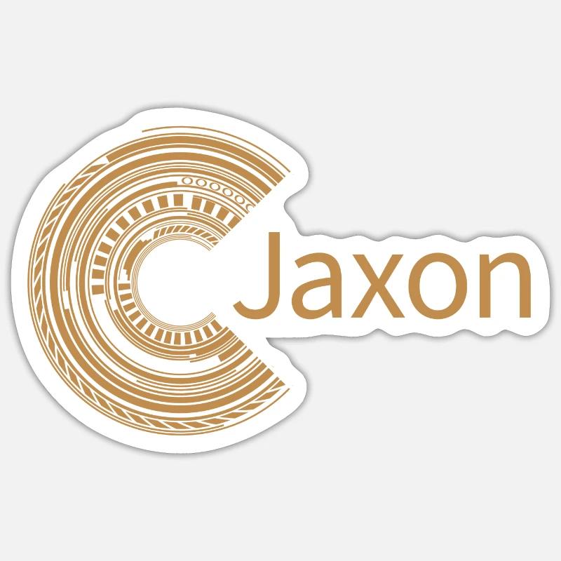 For Jaxon - Sticker size S (10 x 10 cm) - white matte