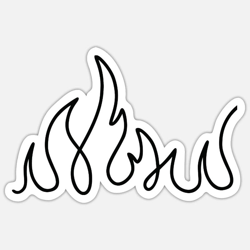 Sticker Größe S (10 x 10 cm) - 