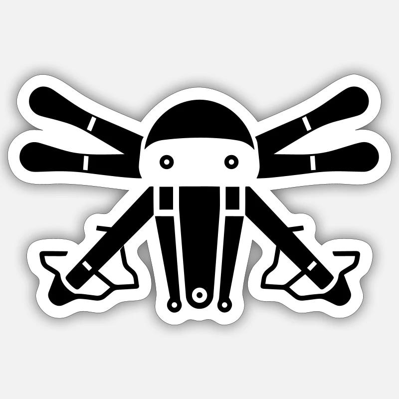 drone Sticker taille S (10 x 10 cm)
